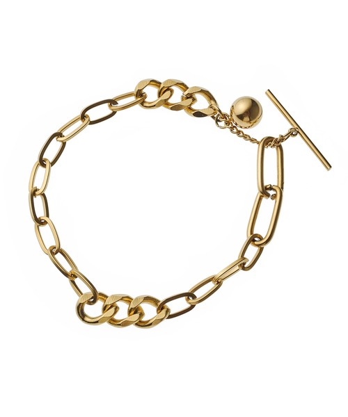 CENE（セネ）の「【CENE】セネ/キリカエMIXチェーンブレスレット（ブレスレット・レディース・シルバー/ゴールド・FREE）」の10枚目の写真