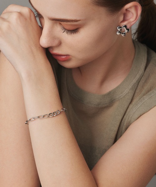 CENE（セネ）の「【CENE】セネ/キリカエMIXチェーンブレスレット（ブレスレット・レディース・シルバー/ゴールド・FREE）」の13枚目の写真