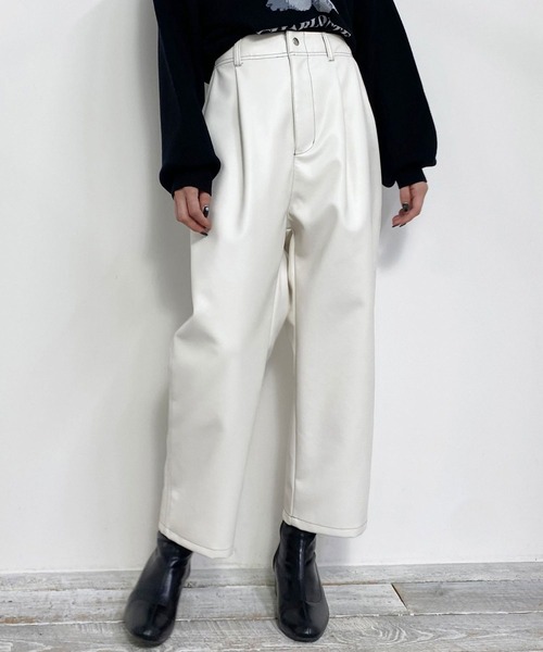 セール】フェイクレザーサルエル パンツ（その他パンツ