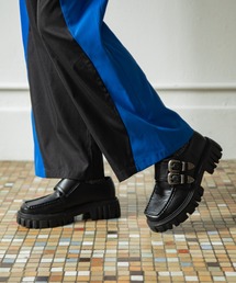 VACANCY | ダブルバックル厚底ローファー(ローファー)