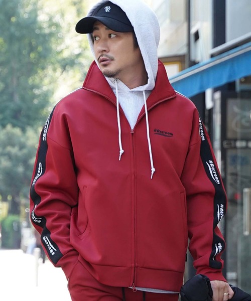 Re:room】LOGO SIDE LINE TRACK JACKET［REJ115］ | #Re:room
