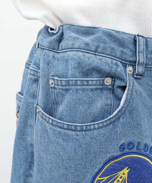 NBA(エヌビーエー)の「【Off The Court by NBA】 Denim Pants(デニムパンツ・メンズ・ブルー系その他・MEDIUM)」の12枚目の写真