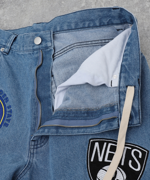 NBA(エヌビーエー)の「【Off The Court by NBA】 Denim Pants(デニムパンツ・メンズ・ブルー系その他・MEDIUM)」の14枚目の写真