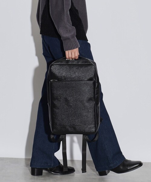 tk.TAKEO KIKUCHI(ティーケータケオキクチ)の「◆サフィアーノバックパック(バックパック/リュック・メンズ・ブラック/ブルー系その他・00)」の16枚目の写真