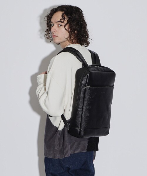 tk.TAKEO KIKUCHI(ティーケータケオキクチ)の「◆サフィアーノバックパック(バックパック/リュック・メンズ・ブラック/ブルー系その他・00)」の18枚目の写真