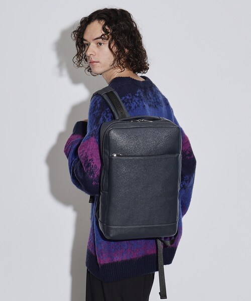 tk.TAKEO KIKUCHI(ティーケータケオキクチ)の「◆サフィアーノバックパック(バックパック/リュック・メンズ・ブラック/ブルー系その他・00)」の21枚目の写真