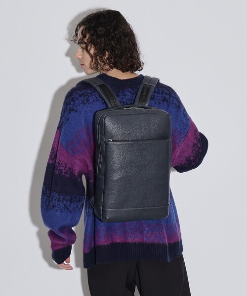 tk.TAKEO KIKUCHI(ティーケータケオキクチ)の「◆サフィアーノバックパック(バックパック/リュック・メンズ・ブラック/ブルー系その他・00)」の22枚目の写真