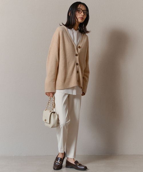 BARNYARDSTORM（バンヤードストーム）の「BARNYARDSTORM / スタンドカラーブラウス（シャツ/ブラウス・レディース・オフホワイト/ネイビー・1/0）」の10枚目の写真