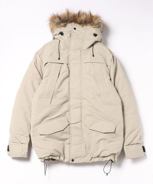 HLM（エイチエルエム）の「タスラン中綿フードファージャケット
