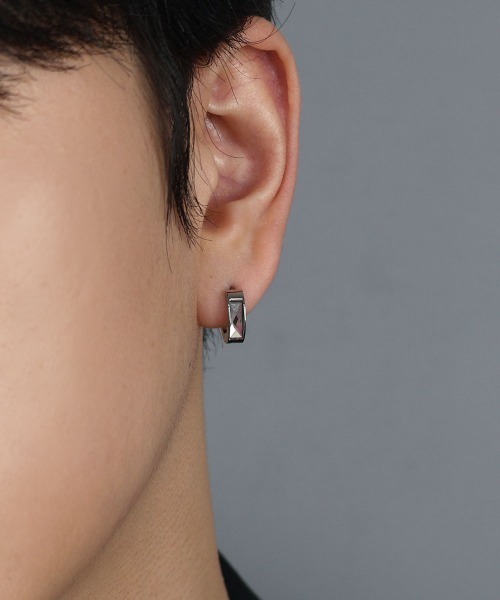 スワロフスキー　クリアビジューフープサークルピアス SWAROVSKI スワロフスキー ピアス Swarovski Constella サークル