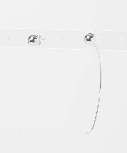 URBAN RESEARCH（アーバンリサーチ）の「『別注』Naotokojima×URBAN RESEARCH　ball pierce（ピアス（両耳用）・レディース・シルバー/ゴールド・-）」の8枚目の写真