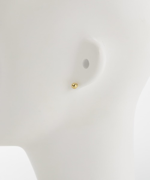 URBAN RESEARCH（アーバンリサーチ）の「『別注』Naotokojima×URBAN RESEARCH　ball pierce（ピアス（両耳用）・レディース・シルバー/ゴールド・-）」の10枚目の写真