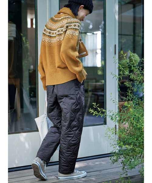 Sunny clouds（サニークラウズ）の「サニークラウズ　ノルディックなセーター〈レディース〉（ニット/セーター・レディース・レッド系その他/ブルー系その他/イエロー系その他・X-LARGE/LARGE/MEDIUM）」の10枚目の写真