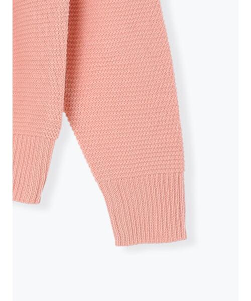 Lugnoncure（ルノンキュール）の「求心地柄編みニット（ニット/セーター・レディース・ブラック/オフホワイト/ピンク/ブルー・F）」の20枚目の写真