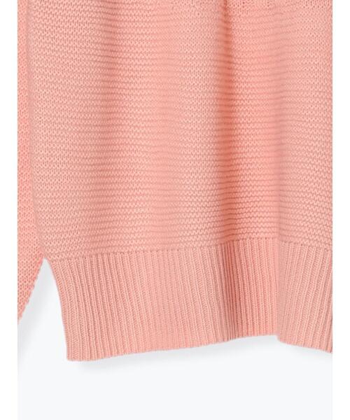 Lugnoncure（ルノンキュール）の「求心地柄編みニット（ニット/セーター・レディース・ブラック/オフホワイト/ピンク/ブルー・F）」の17枚目の写真