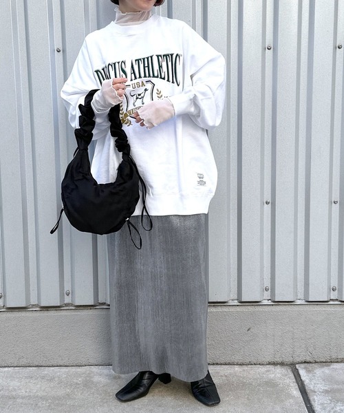 LEPSIM(レプシィム)の「ミニナイロンドロストショルダー 994930(ショルダーバッグ・レディース・アイボリー/ブルーグレー/ブラック・ONE SIZE)」の11枚目の写真