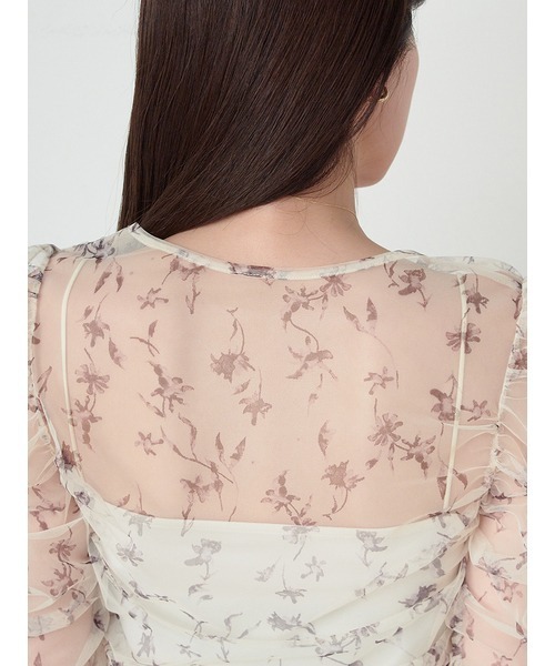 SNIDEL（スナイデル）の「カットチュールTOPS（Tシャツ/カットソー・レディース・アイボリー/ブラック/その他・FREE）」の10枚目の写真