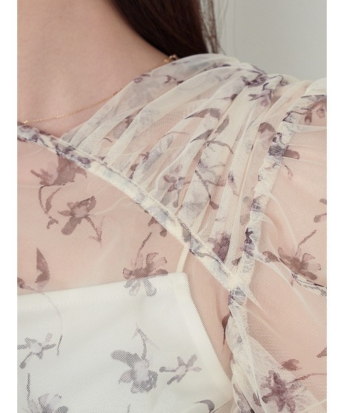 SNIDEL（スナイデル）の「カットチュールTOPS（Tシャツ/カットソー・レディース・アイボリー/ブラック/その他・FREE）」の12枚目の写真