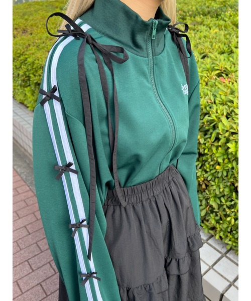 WC（ダブル シー）の「2WAY ナイロンティアードロングスカート《WEB