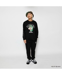 RUDIE'SxCRAYON SHINCHAN DRAGON LSTEE/ルーディーズ クレヨンしんちゃん ドラゴン ロングスリーブ Tシャツ
