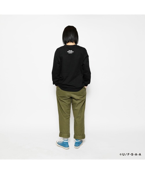 RUDIE'S（ルーディーズ）の「RUDIE'SxCRAYON SHINCHAN DRAGON LSTEE/ルーディーズ クレヨンしんちゃん ドラゴン ロングスリーブ Tシャツ（Tシャツ/カットソー・メンズ・ブルー系その他/ブラック・XXL/L/M/XL）」の13枚目の写真