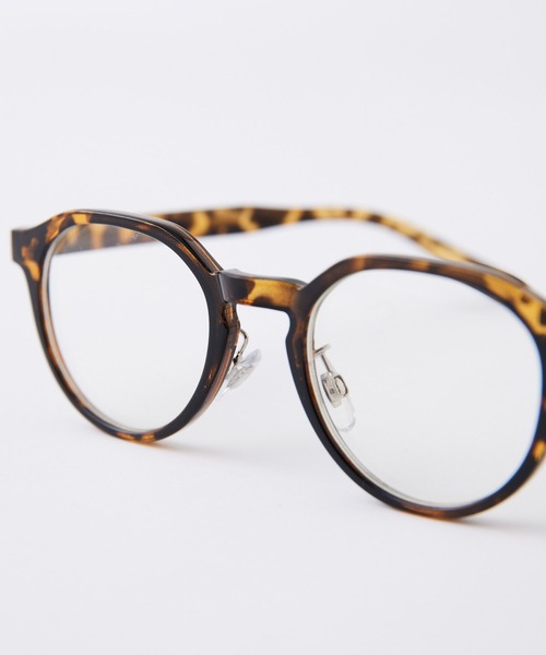 PAPILLONNER（パピヨネ）の「UVカットメガネ（メガネ・レディース・ブラウン/ブラック・FREE）」の10枚目の写真