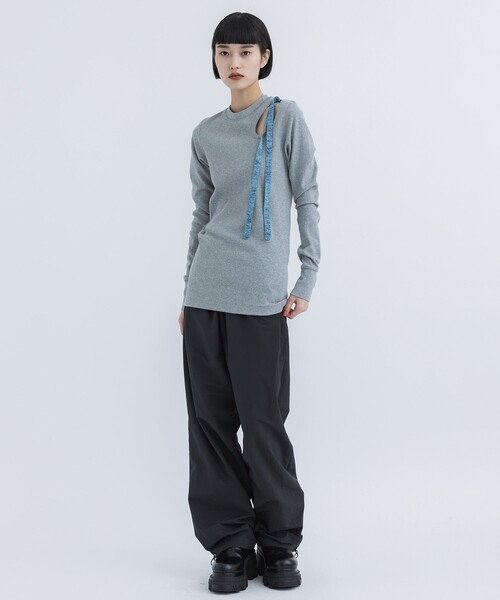 TOGA（トーガ）の「【TOGA TOO/トーガトゥ】Rib jersey L/S/リブ