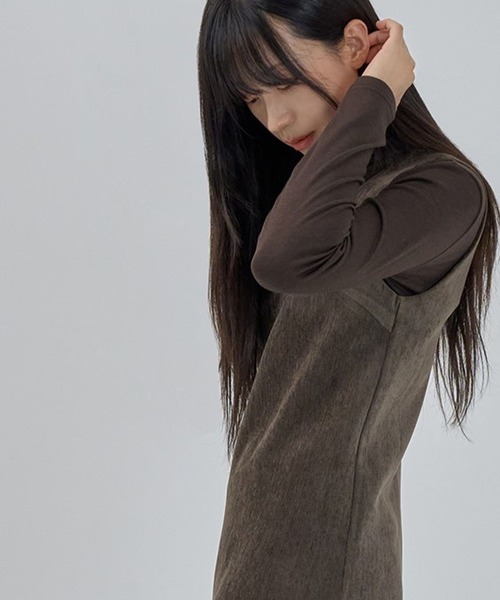 3.3 Field Trip （3.3フィールドトリップ）の「3.3 Field Trip／ソフトタートルネック  2995680（Tシャツ/カットソー・レディース・ネイビー/ブラック/アイボリー/ダークブラウン・FREE）」の12枚目の写真