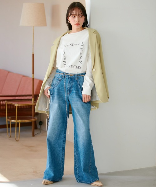 VIS（ビス）の「【マルチWAY】レイヤードチェーンベルト（ベルト・レディース・シルバー/ゴールド・FREE）」の6枚目の写真