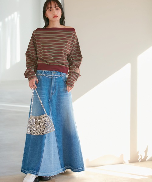 VIS（ビス）の「【マルチWAY】レイヤードチェーンベルト（ベルト・レディース・シルバー/ゴールド・FREE）」の4枚目の写真