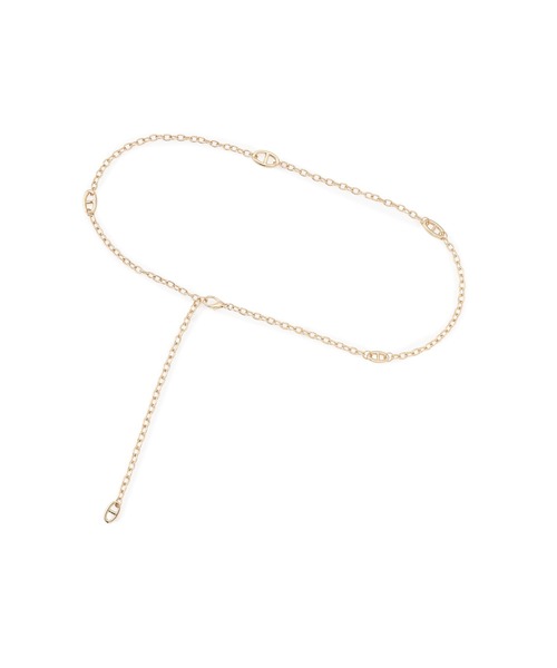 VIS（ビス）の「【マルチWAY】レイヤードチェーンベルト（ベルト・レディース・シルバー/ゴールド・FREE）」の7枚目の写真