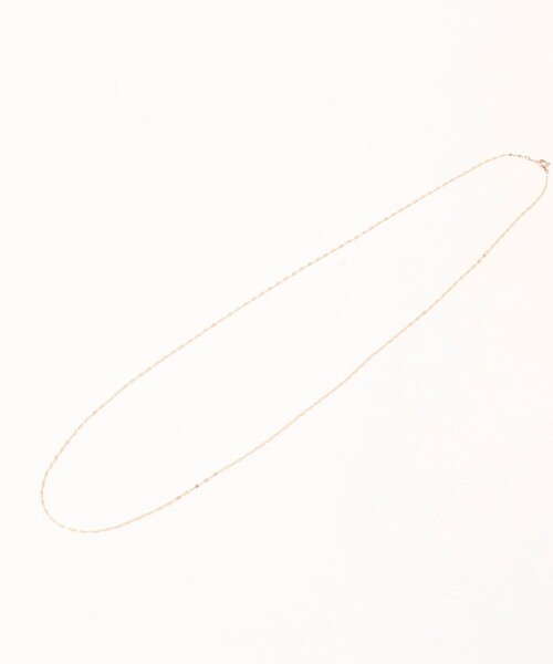 NOLLEY’S（ノーリーズ）の「10K ペタルチェーン 60㎝ ネックレス（ネックレス・レディース・ゴールド・FREE）」の2枚目の写真