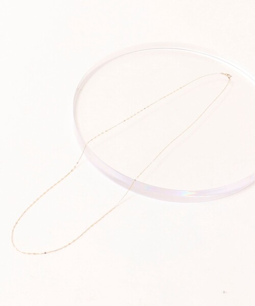 NOLLEY’S（ノーリーズ）の「10K ペタルチェーン 60㎝ ネックレス（ネックレス・レディース・ゴールド・FREE）」の6枚目の写真