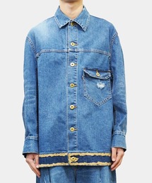 I'm here:（アイムヒアー）の「【i'm here：】 Paper Patch : DENIM JACKET "FUTURE"（デニムジャケット）」