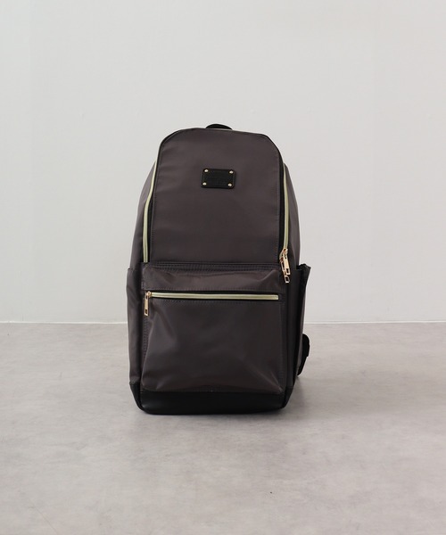 【セール】flatte flatte(ﾌﾗｯﾃﾌﾗｯﾃ) ウェットシートポケット付き 撥水デイパック（バックパック/リュック）｜FUNALIVE（ファンアライブ）