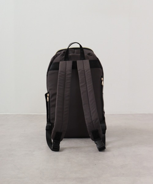 【セール】flatte flatte(ﾌﾗｯﾃﾌﾗｯﾃ) ウェットシートポケット付き 撥水デイパック（バックパック/リュック）｜FUNALIVE（ファンアライブ）