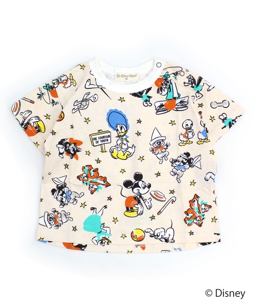 SKAPE（エスケープ）の「<ﾃﾞｨｽﾞﾆｰ>ｿｳｶﾞﾗTｼｬﾂ（Tシャツ/カットソー・キッズ・ホワイト/レッド/アイボリー・80ｃｍ/90cm/100cm/110cm/120cm）」の2枚目の写真