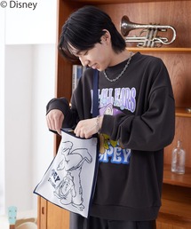 JUNRED | 【 DISNEY / ディズニー 】ドナルドダック / ドーピー / プリーツニットエコバッグ(トートバッグ)