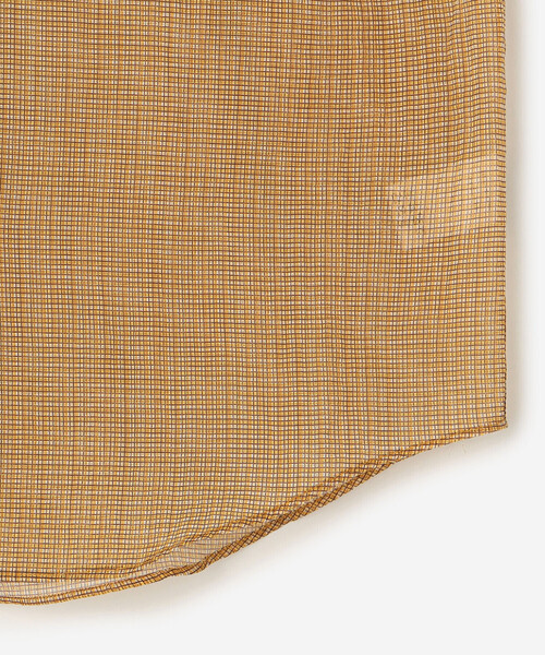 Bshop（ビショップ）の「迷迭香 | 〈別注〉ナイロン メッシュシャツ MEN（シャツ/ブラウス・メンズ・ブルー系その他/オレンジ系その他/ブラウン系その他・3/2）」の10枚目の写真