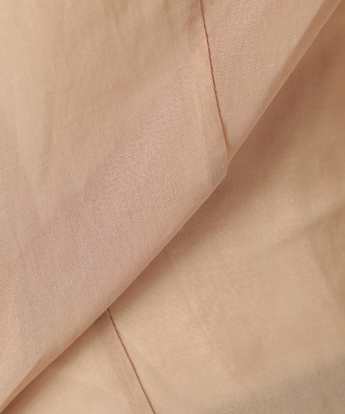 plage（プラージュ）の「SHEER COTTON VN ブラウス（シャツ/ブラウス・レディース・ベージュ/アイボリー・FREE）」の4枚目の写真