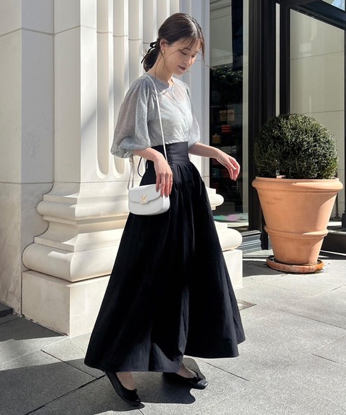 セール】後ろレースアップコルセットスカート（スカート）｜one after