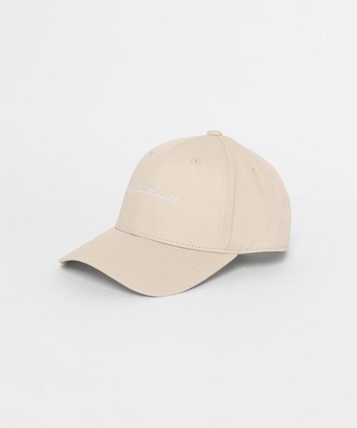 Healthknit（ヘルスニット）の「Healthknit　HK ロゴ 刺繍 CAP（キャップ・メンズ・ブラック/ベージュ/インディゴブルー・-）」の3枚目の写真