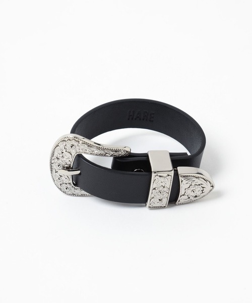 HARE（ハレ）の「フラワーバックルブレス(HARE)（ブレスレット・レディース・クリア/ブラック・FREE）」の10枚目の写真