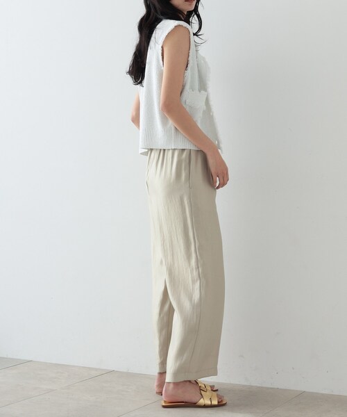 GALLEST（ギャレスト）の「◆ツイードニットベスト（ベスト・レディース・ブラック/ホワイト系・38）」の13枚目の写真