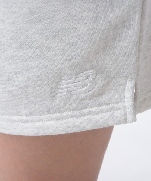 NEW BALANCE（ニューバランス）の「Sport Essentials スウェットショーツ（スウェットパンツ・レディース・ブラック/ヘザーグレー/ライトピンク・SMALL/X-LARGE/LARGE/MEDIUM）」の4枚目の写真