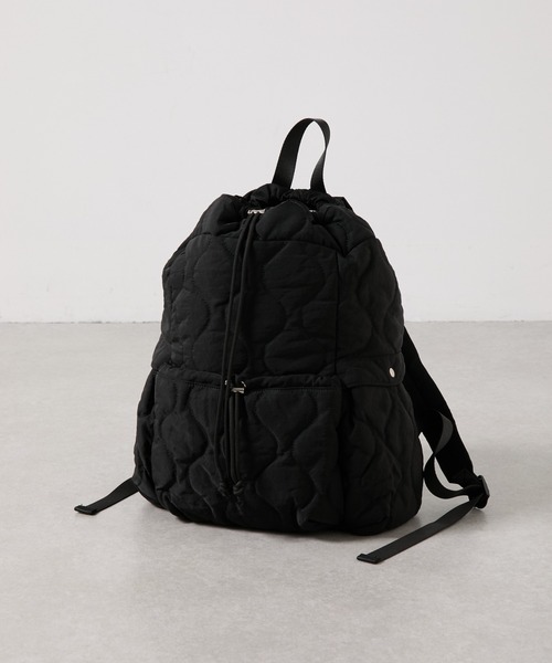 COLONY 2139（コロニートゥーワンスリーナイン）の「ドロストパファーリュック（バックパック/リュック・レディース・ブラック・FREE）」の2枚目の写真