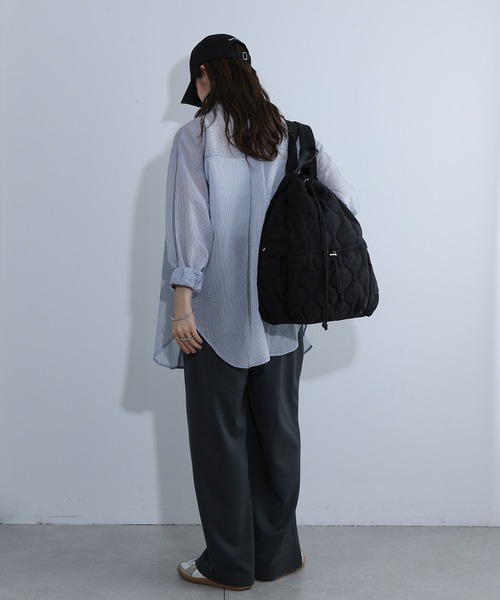 COLONY 2139（コロニートゥーワンスリーナイン）の「ドロストパファーリュック（バックパック/リュック・レディース・ブラック・FREE）」の8枚目の写真