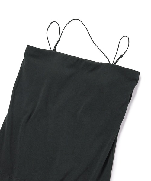 ROPE' PICNIC（ロペピクニック）の「選べるストラップカップ付きベアトップ（キャミソール・レディース・ブラック/ベージュ・38/36）」の14枚目の写真