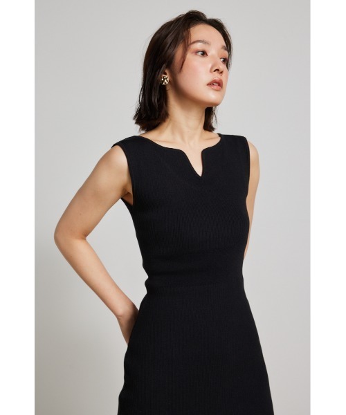 【セール】チュールマーメイドニットワンピース(ワンピース)|rienda(リエンダ) 【セール】チュールマーメイドニットワンピース(ワンピース)|rienda(リエンダ)