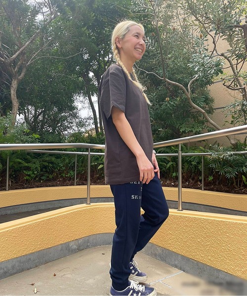 GREEN BOWL(グリーンボウル)の「【日本製】グリーンボウル 【GREEN BOWL】Organic CottonT-shirts (無地)(Tシャツ/カットソー・レディース・オフホワイト/ダークネイビー/ブラック・L/M/XL)」の11枚目の写真